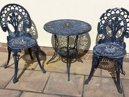 Photo of free Patio set (Highertown TR1) #1
