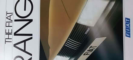 Photo of free 1985 FIAT RANGE Model Brochure (Great Baddow CM2) #1
