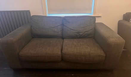 Photo of free Grey Sofa and Swivel Chair (Heaton Park M25) #2