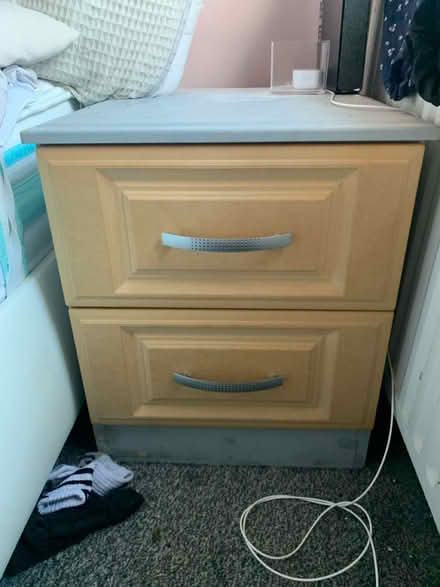 Photo of free Bedside chest of drawers (Hemsworth WF9) #1
