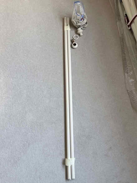 Photo of free Curtain rail - painted wood (Woodbridge IP12) #1