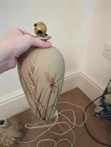 Photo of free 2 ceramic lamps (Carlisle CA1) #2