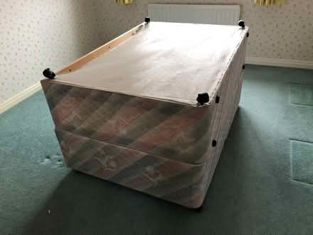 Photo of free Double bed base and headboard (Great Sutton CH66) #4