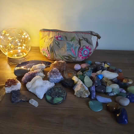 Photo of free Crystals and stones plus pretty light (Witton le Wear DL15) #2