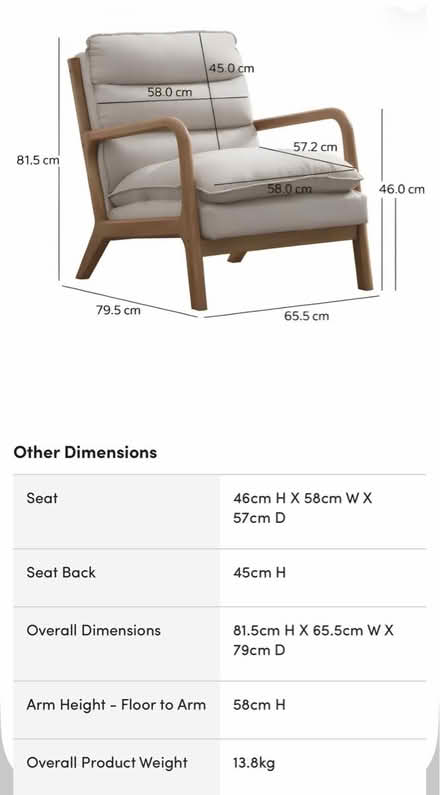 Photo of free Chair (Br33TE) #4