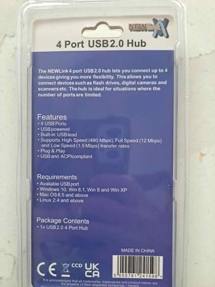 Photo of free 4 port USB 2.0 hub (Heswall) #4