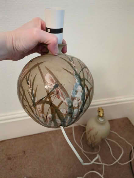 Photo of free 2 ceramic lamps (Carlisle CA1) #1