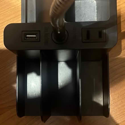 Photo of free Yellow Light Lamp With Outlet & USB (Flatlands) #3