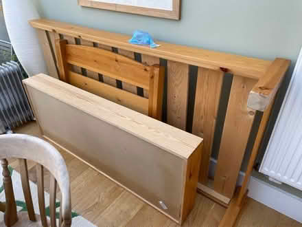 Photo of free Single Bed with wooden draw storage (Chesham HP5) #1
