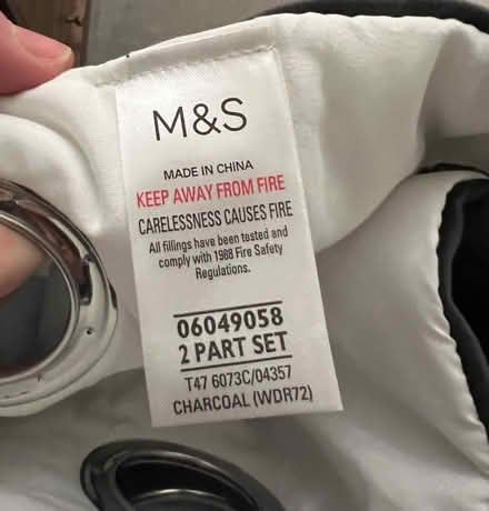 Photo of free M&S lined curtains (N10 3SH) #3