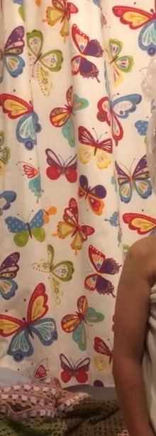 Photo of free John Lewis Butterfly Blackout curtains, 113 wide 180 drop (Hillsborough S6) #1