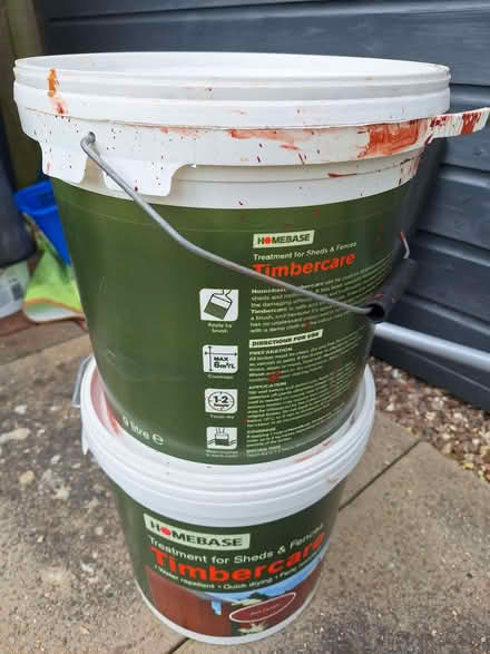 Photo of free Paint for fence (Goldsworth Park GU21) #2