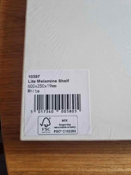 Photo of free Wooden shelf (Shrewsbury) #1