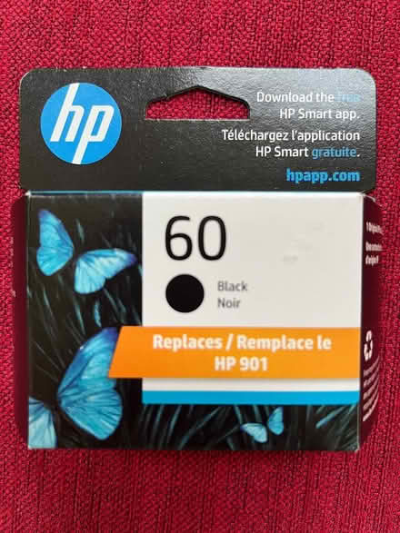Photo of free hp black ink cartridge - no. 60 (Warrenton near Staples) #1