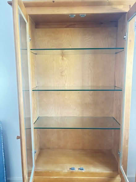 Photo of free Display cabinet and table (Wellsway BS31) #1