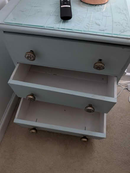 Photo of free Duck egg bed side cabinet (Ruislip HA4) #2