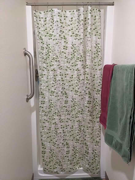 Photo of free 2 Stall sized shower curtains (Capitol Hill) #2
