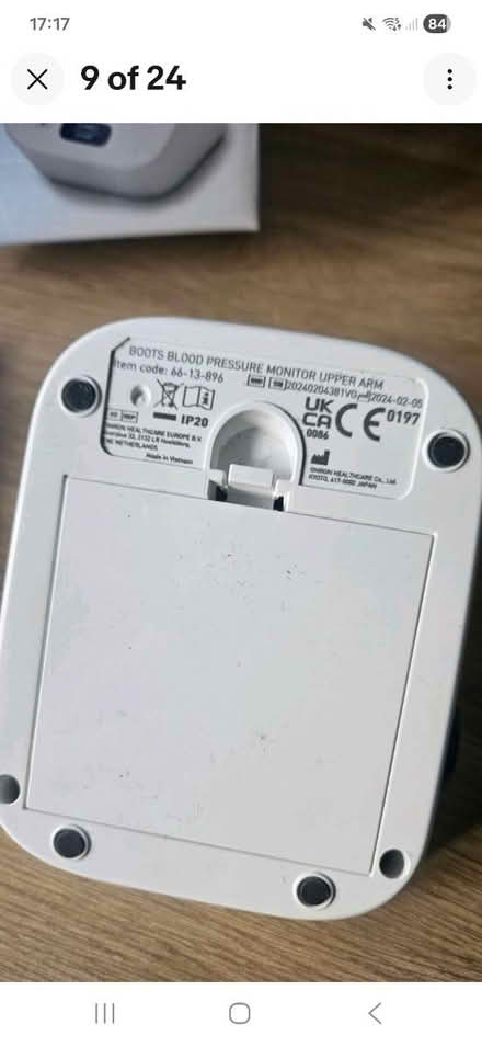 Photo of free Boots blood pressure machine (CO1 Newtown) #4