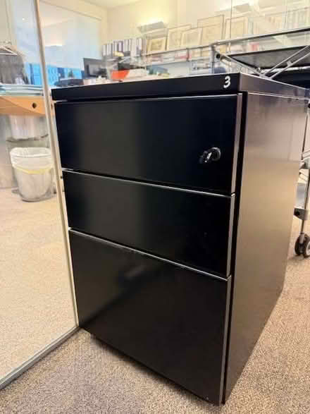 Photo of free Office filing cabinet with locks (Parsons Green SW6) #1