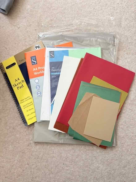 Photo of free Paper, stickers, pens, post it notes etc (Walton-on-Thames KT12) #1