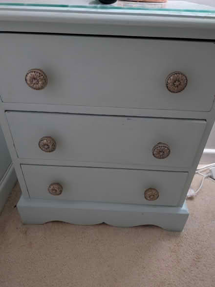 Photo of free Duck egg bed side cabinet (Ruislip HA4) #3