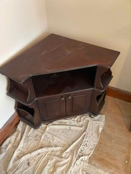 Photo of free TV Corner Unit - Vintage (Perrystown Dublin 12) #2