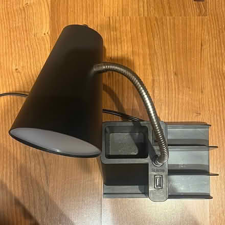 Photo of free Yellow Light Lamp With Outlet & USB (Flatlands) #2