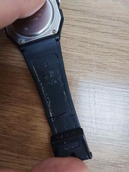 Photo of free Black Casio watch - some damage to strap (Woodseats S8) #2