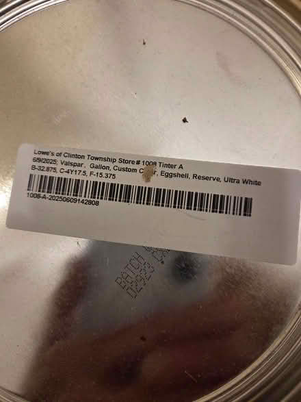 Photo of free 2 gallons Valspar paint (Clinton Township 48038-5314) #1