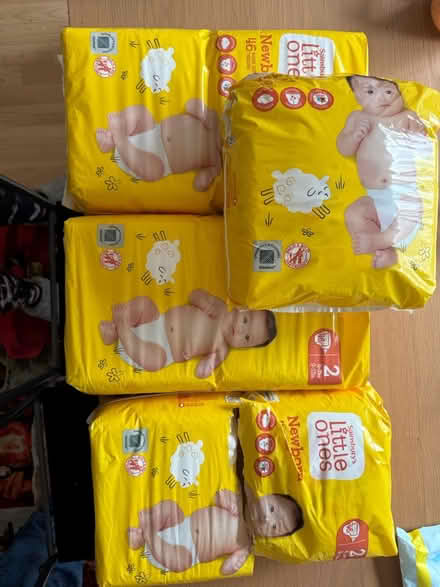 Photo of free Little ones nappies size 2 (Aveley RM15) #1