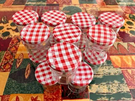 Photo of free Bonne Maman glass jars (Studham LU6) #1
