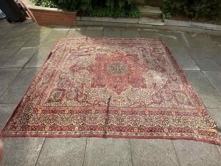 Photo of free Large Vintage Rug (Swettenham CW12) #3