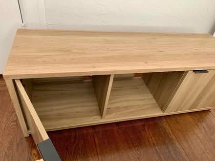 Photo of free Wood media cabinet (Lower Haight) #2