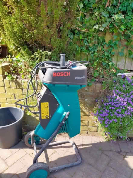 Photo of free Bosch branch shredder..spares or repairs (Little Wenlock TF6) #3