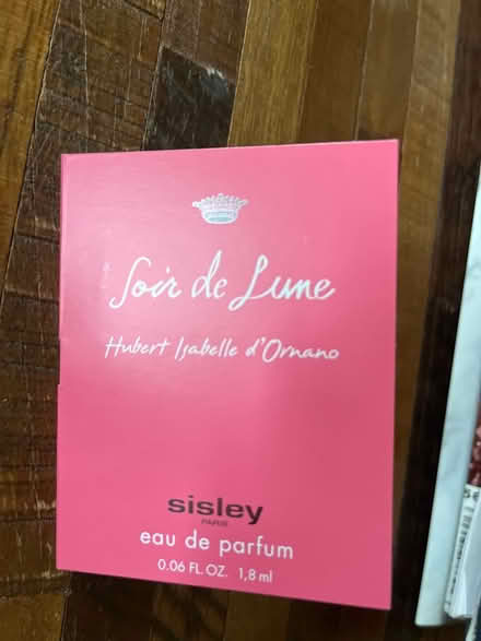 Photo of free Sisley perfume sample (Near Suburban Hospital) #1
