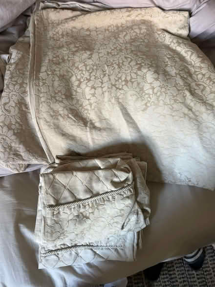 Photo of free Beige quilted bedding cover (Brockley SE4) #4