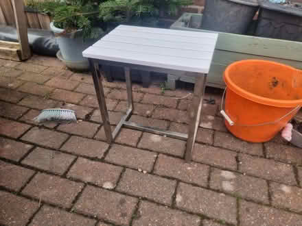 Photo of free Metal side table (Sale M33) #1