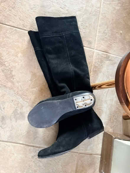 Photo of free Black suede leather (South Hill) #1