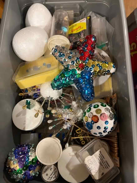 Photo of free Sequin craft set (Golden Triangle NR2) #1
