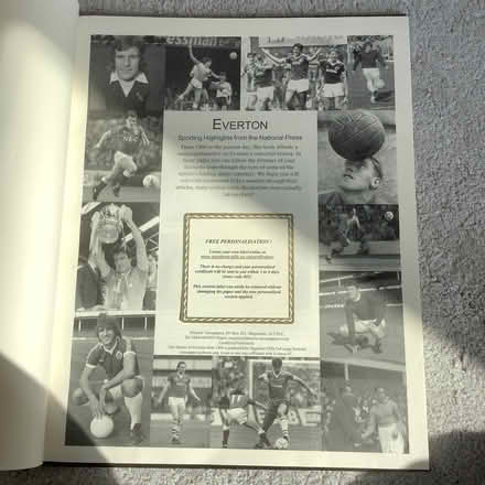 Photo of free Large book for an Everton fan! (Childwall L16) #2
