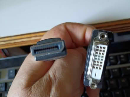 Photo of free Display Port to DVI Adapter Cable (Vacaville) #2
