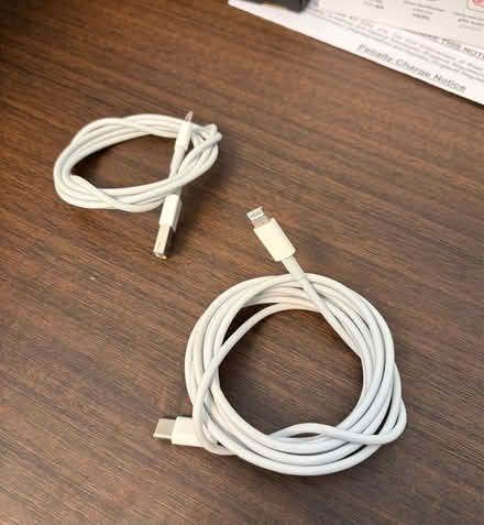 Photo of free iPhone lighting charging cables (Upshire (EN9)) #1