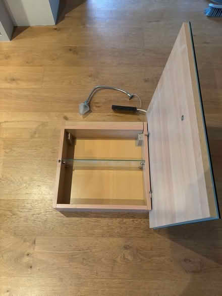 Photo of free Square Bathroom Wall Cabinet with Single Door & Mirror (Molesey KT8) #2