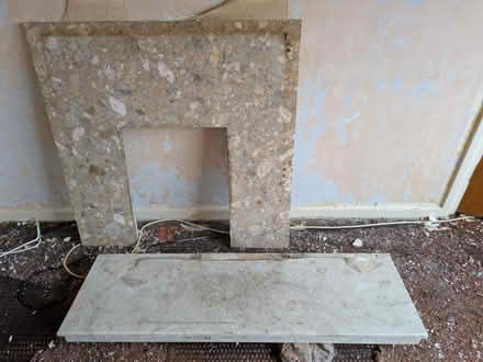 Photo of free Marble fire surround and hearth (Romiley SK6) #1