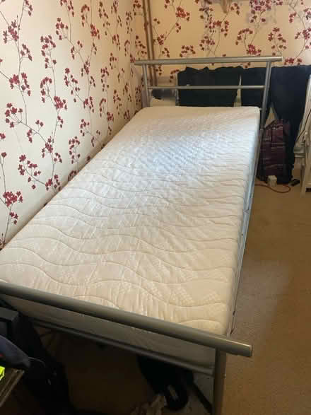 Photo of free Single Metal Bed (CT1) #2