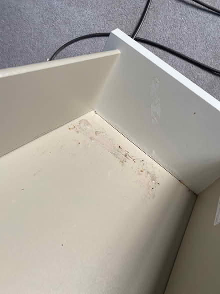 Photo of free White IKEA bedside table (Knebworth SG3) #3