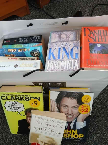 Photo of free Bag of books (Common Edge FY4) #1