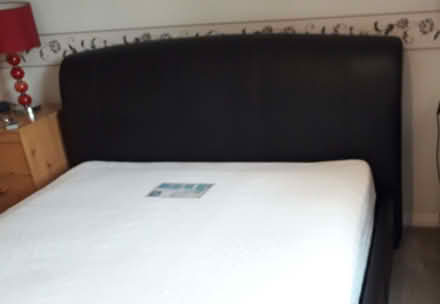 Photo of free King Size Memory Foam Sleigh Bed (Barton OX3) #1