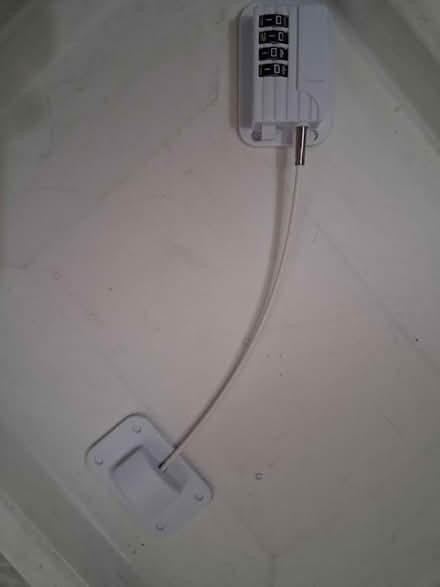 Photo of free Refrigerator Lock (West Harlem) #1