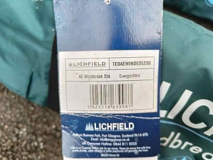 Photo of free 2 Lichfield windbreaks for camping (Abingdon-on-Thames OX14) #1